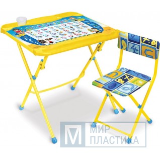 Комплект детской мебели "ПОЗНАЙКА" стол-парта с мягким стулом 9940-2