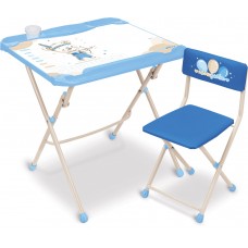 Комплект детской мебели "Охотник" стол-парта с мягким стулом 9941-1