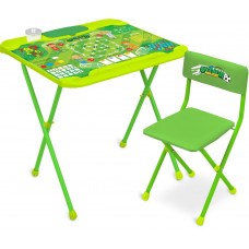 Комплект детской мебели «Наши детки» "Футбол" стол-парта с мягким стулом 9943-2